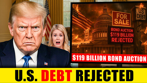 Trump EXPLODES As The $119 Billion Bond Auction That Could Break the US Economy - DOLLAR COLLAPSE?