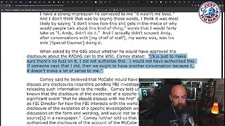 Just Human #342: Reviewing The OIG Report On McCabe In Light Of The Comey Indictment