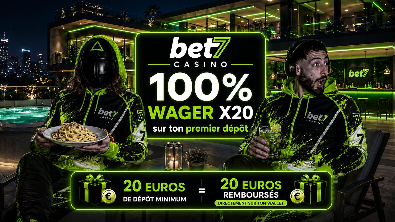 💥WAGER RACE EN COURS 💥🎁 Bet7 DÉPÔT REMBOURSÉ(20€ MINI)🎁 ROUE VIEWERS !diamond !bet7
