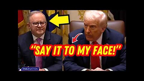 NO WAY HE RECOVERS! Trump CONFRONTS Aussie Ambassador & Finishes Him Off