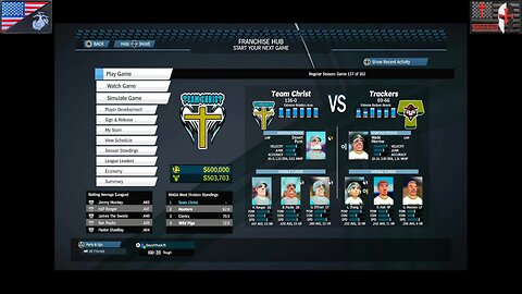 Based Sportsball 2025: Regular Season - Game #137 [Team Christ at Trackers]
