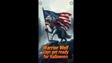 Warrior Wolf is talking about Halloween