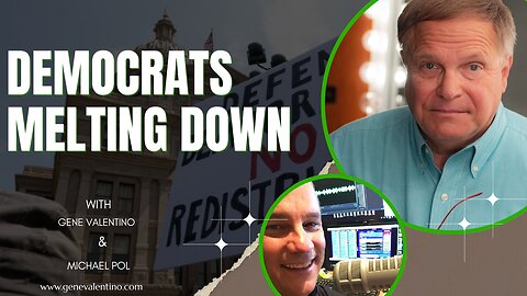 Gene Valentino Texas Wins BIG & Democrats Melt Down Over Redistricting