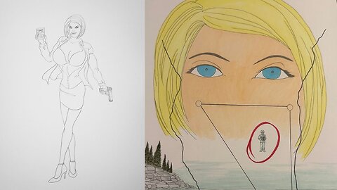 LUKE SKETCHES! (A Business Plan for My Comic Encrypted)