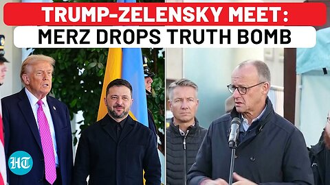 On Cam: Germany’s Merz Humiliates Zelensky, Says Trump Meet After Putin Call Was Not As Expected