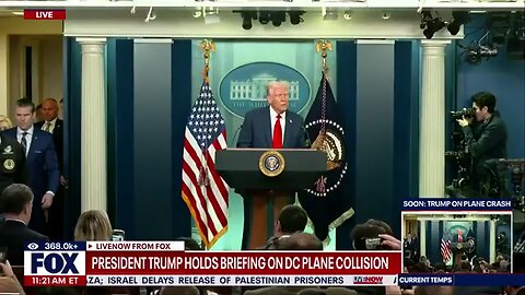 President Trump addresses DC plane collision ||