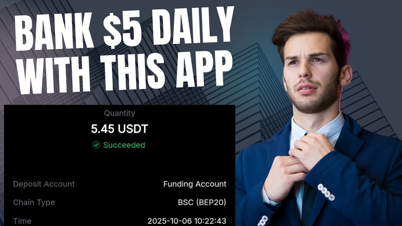 Make $5 Daliy with this app it work