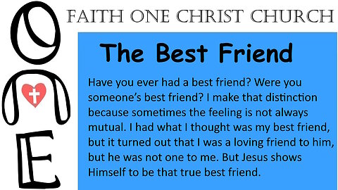 The Best Friend