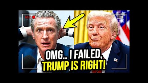 Breaking: Gavin Newsom Spirals LIVE ON AIR When he Realizes Trump Is Actually Right…