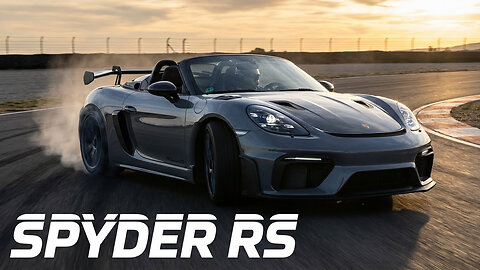 Porsche 718 Spyder RS Explained | The Most Extreme Open-Top Porsche 🏁
