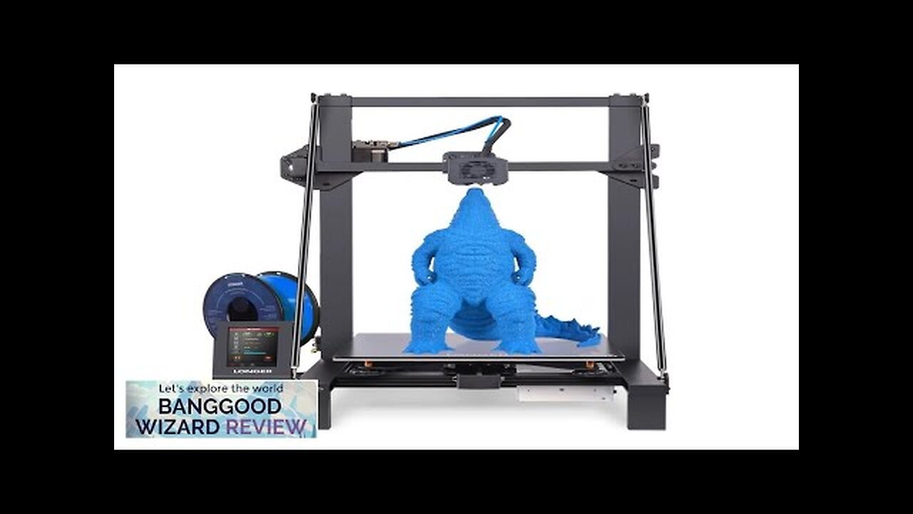 EU/US Direct LONGER LK5 Pro 3D Printer Upgraded Edition Dual Blower Fan Review