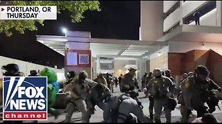 BREAKING: Anti-ICE riots EXPLODE overnight in liberal city