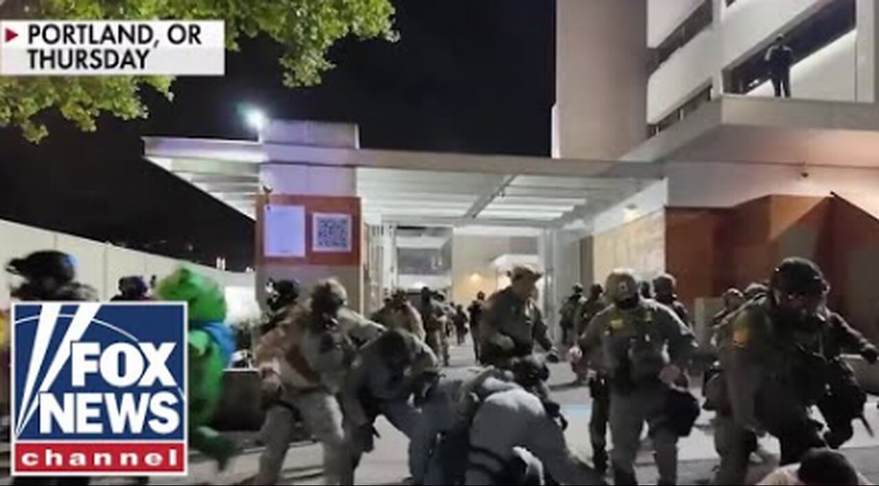 BREAKING: Anti-ICE riots EXPLODE overnight in liberal city