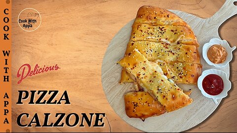 Pizza Calzone | Stuffed Pizza | Panzerotti | Empanada Italian | Folded Pizza | Pizzetta #pizzalover