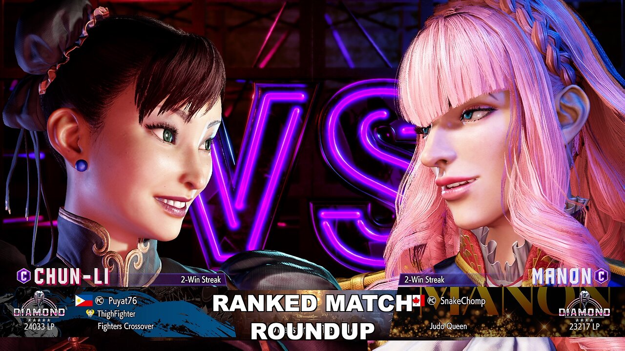 Kuya Kalbo SF6 Ranked Match Roundup. Chun Li 4 star Diamond Rank [Hori Fight Stick]