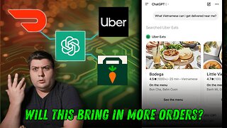 ChatGPT Just Partnered with DoorDash, Uber & Instacart — Will It Bring More Orders for Drivers?