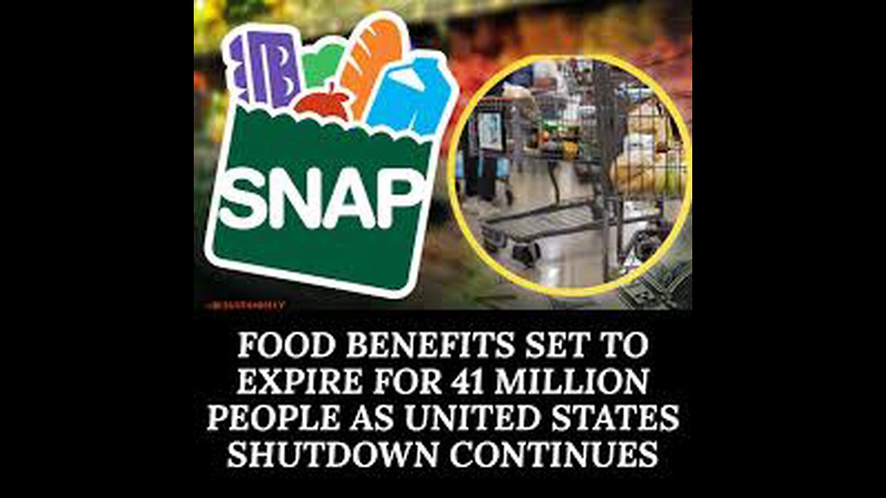 O SNAP the Democrats are in a whole Lotta crap