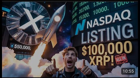 NASDAQ LISTING CONFIRMED! XRP Futures Trigger $100,000 Bull Run (Institutions Go ALL IN)