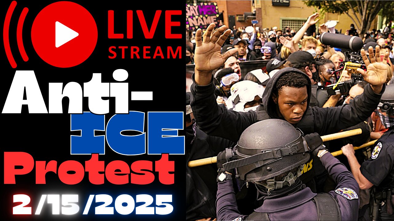 2/15/25 LIVE: Anti-ICE Protest: Las Vegas, Denver Ice Facility, LA USA / Breaking news