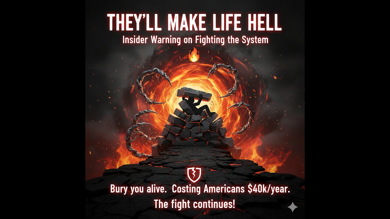 THEY'LL MAKE LIFE HELL: Insider Warning on Fighting the System