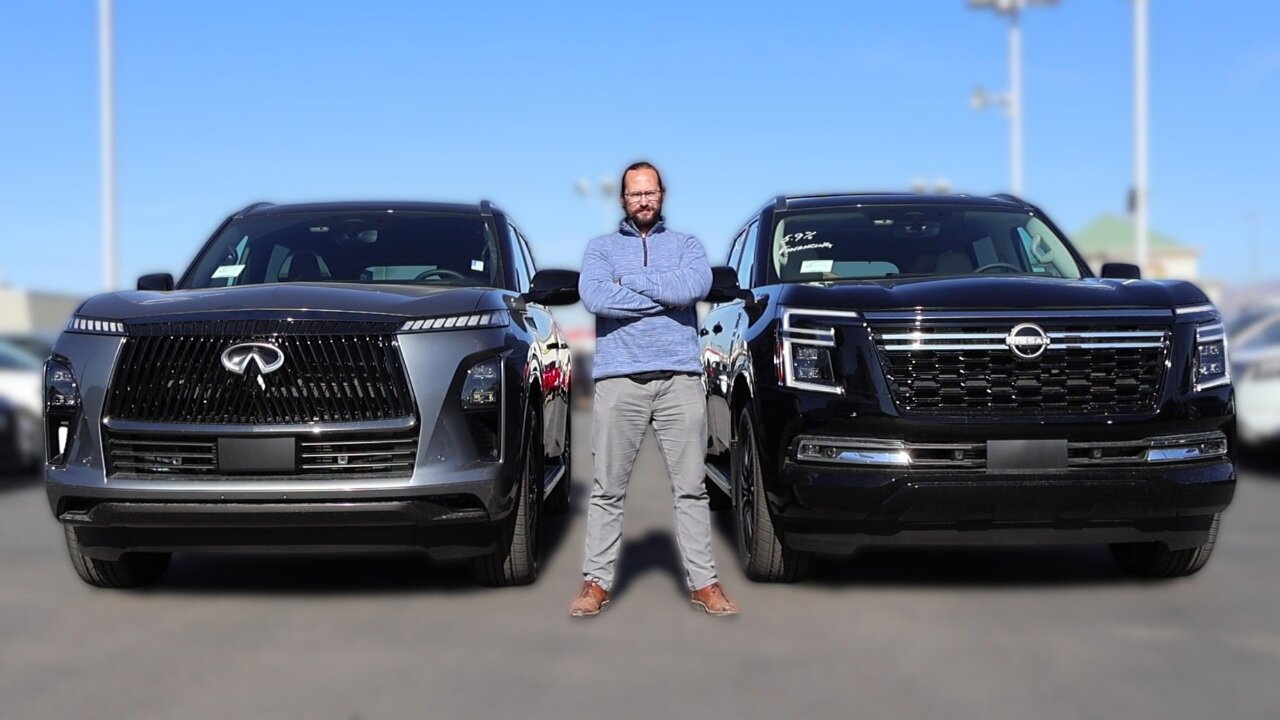 Badge Engineering 101! //2026 Nissan Armada vs 2026 Infiniti QX80//