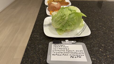 MEAL OF THE DAY DEDICATED TOO