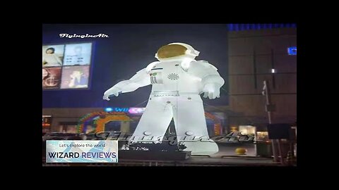 Outdoor Large Lighting Inflatable Astronaut 6m White LED Air Blow Up Spaceman Review