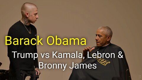 Barack Obama On Trump vs Kamala, 2024 Election, & Lebron & Bronny James | RayderMediaTV