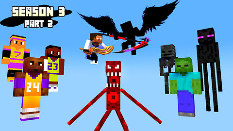 Season 3 Part 2: NBA Players vs Monsters – The Anomaly Strikes! | Minecraft Doomsday