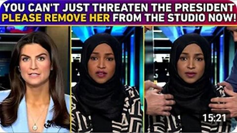CNN Host KICKS Ilhan Omar OFF AIR After DEATH THREAT Towards Trump