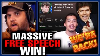 YouTube And The Spotify Bend The Knee! They LOST The Free Speech War And These Two Unbans Prove It