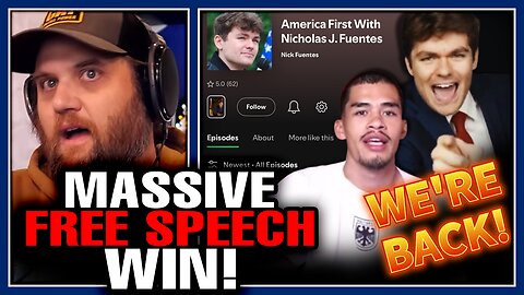 YouTube And The Spotify Bend The Knee! They LOST The Free Speech War And These Two Unbans Prove It