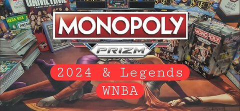 The Set's complete, now I'm ripping for fun! Monopoly Prizm WNBA Hobby Blaster Box-a-Day pt 3 e87