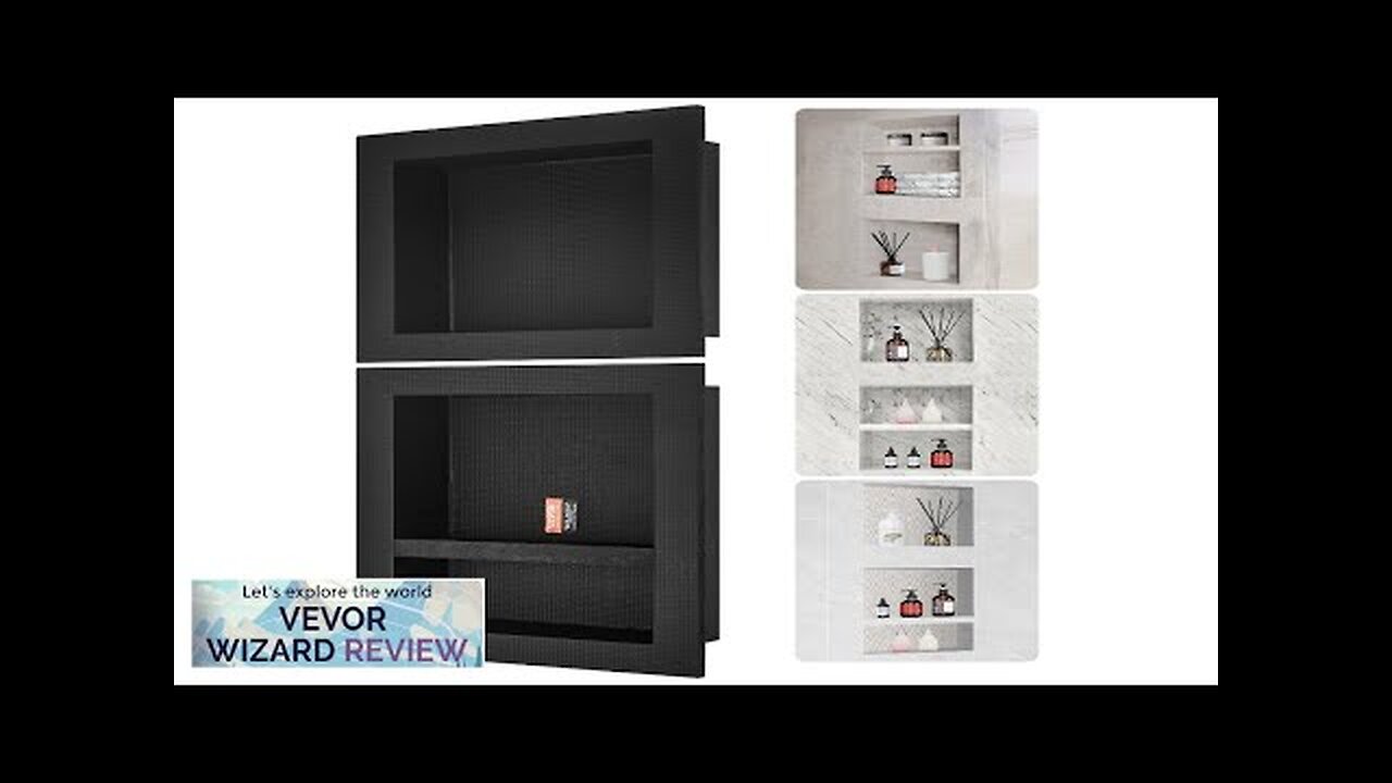 VEVOR Shower Niche Ready for Tile 16" x 16" & 16" x Review