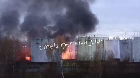 🔥🚒 Ukraine Russia War | Blaze Engulfs Russian Oil Depot in Moscow Region | RCF