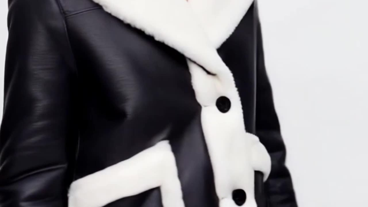 The Shearling Jacket That Makes Black Feel Boundless