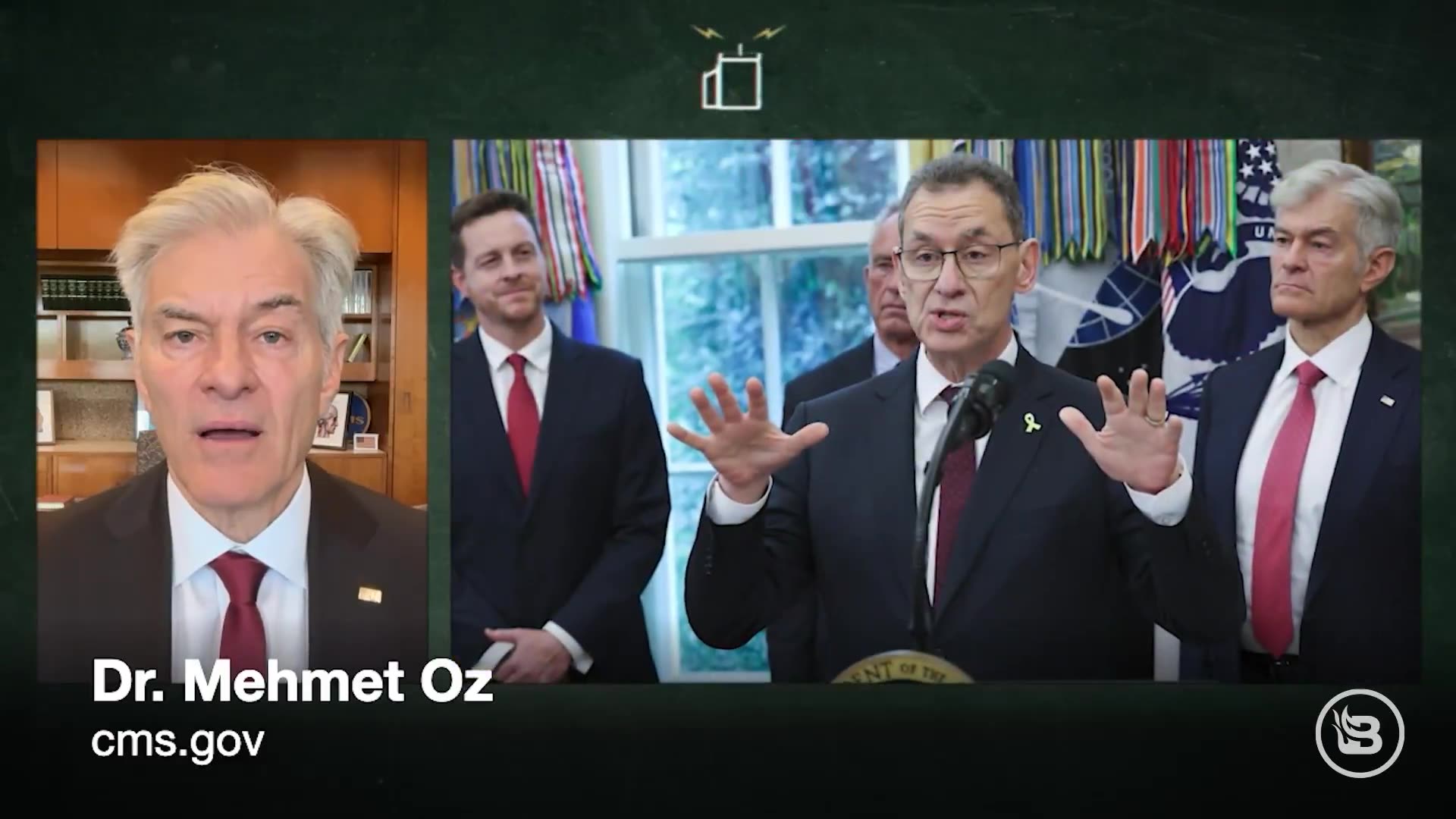 Glenn Beck · I asked Dr. Oz CMS why Pfizer was picked to lead TrumpRx