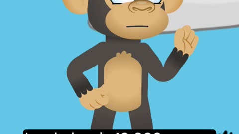 The Monkey’s Banana Dilemma 🍌🙉😂 #FunnyAnimation #MonkeyHumor #2DAnimation