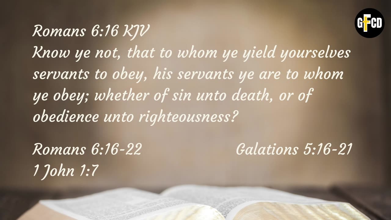 WOW - Choose who you will yield to - Pastor Keith Wall