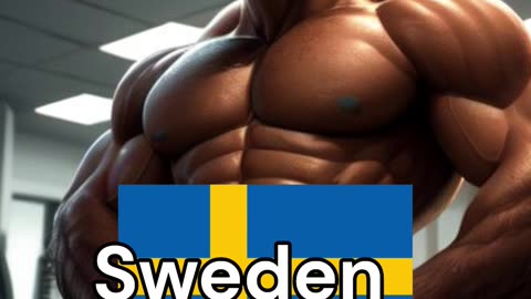 Countries as Bodybuilder (Nordic Countries)