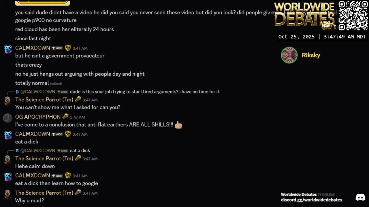 0130 WIDESTREAM - Worldwide Debates - YouTube/Twitch/Rumble