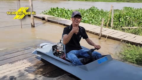 Build Your Own Super Fast One-Man Boat