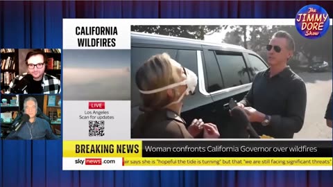 Gavin Newsome confronted by angry LA resident pissed off about crisis mismanagement