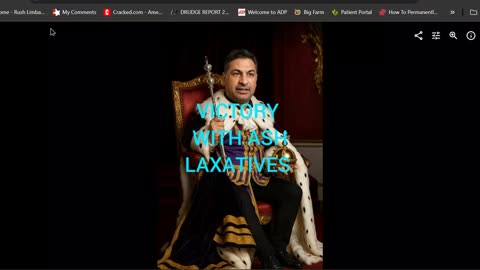 VICTORY WITH ASH LAXATIVES