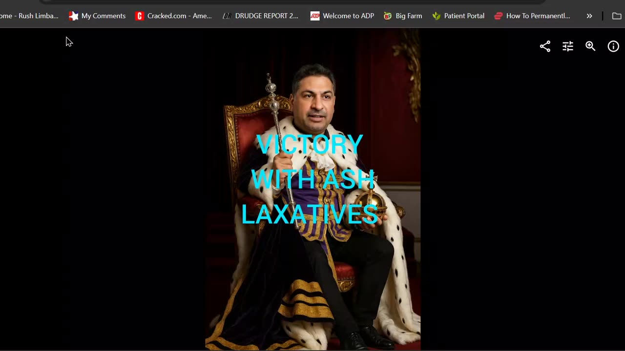 VICTORY WITH ASH LAXATIVES