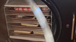 Freeze drying some trail snacks