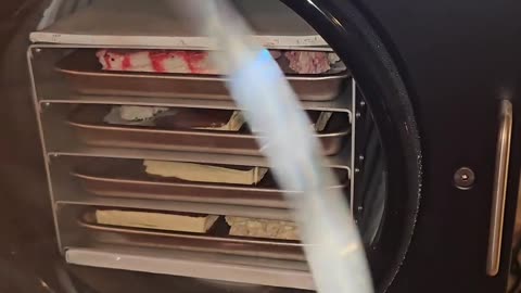 Freeze drying some trail snacks