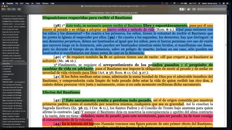 Clase 32 - El Sacramento del Bautismo