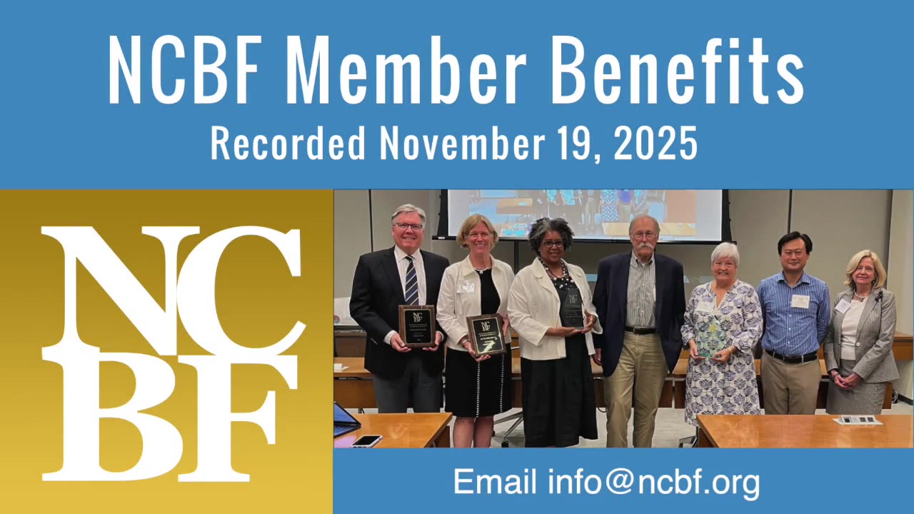 NCBF Member Benefits 2025-26