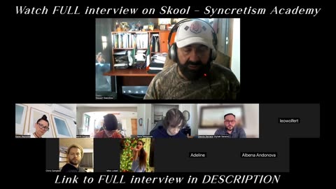 Syncretism Academy - Guest Speaker: Steward Swerdlow on Skool - PREVIEW